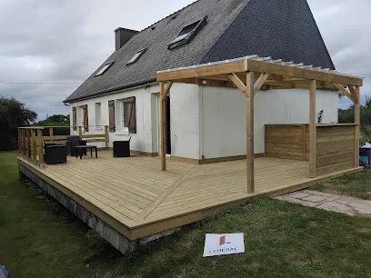 Image de Lemérac I placo I isolation I QUALIBAT I RGE I conseils I rénovation I menuiserie int I terrasse et pergolas bois I Plaintel